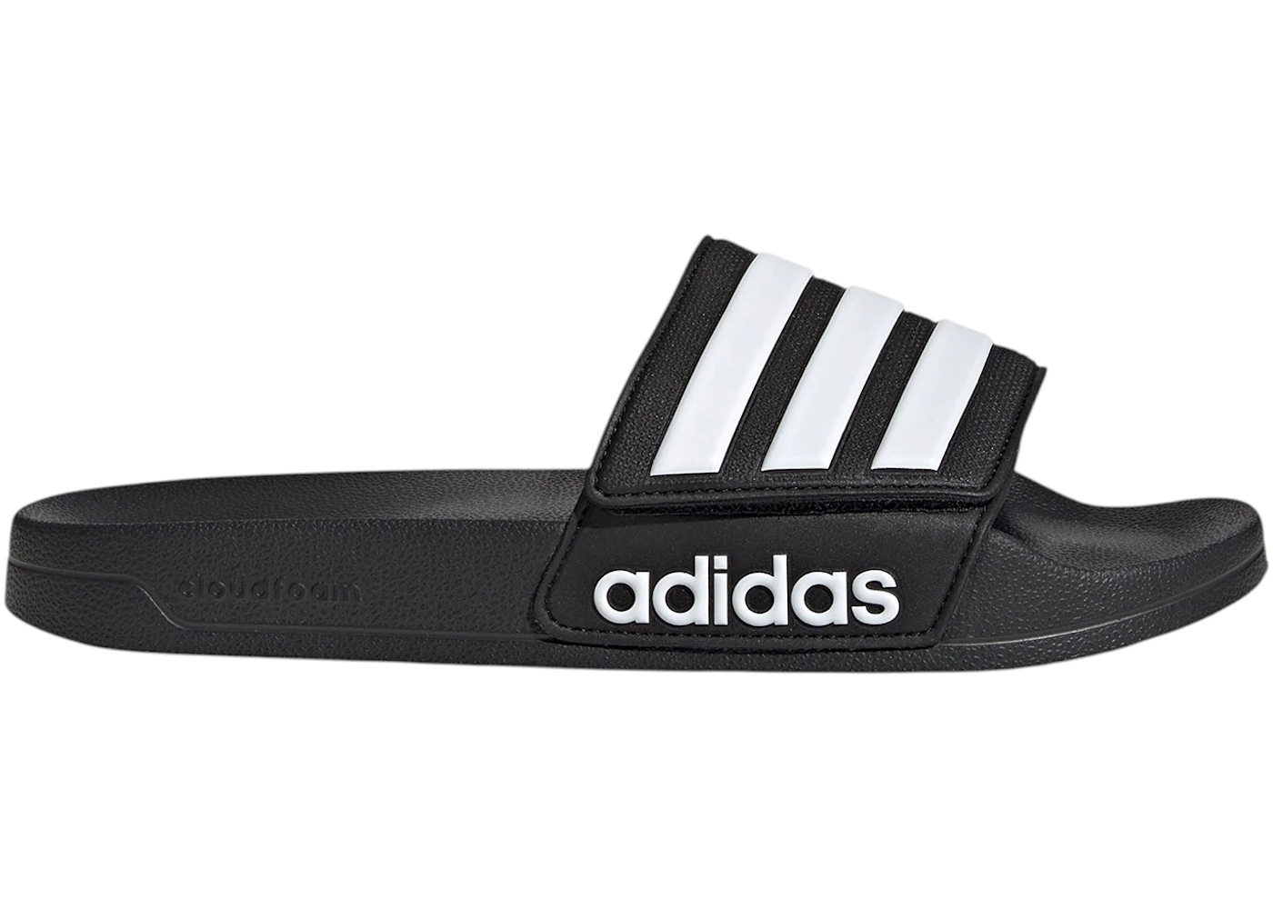 adidas Adilette Shower Slides Core Black White