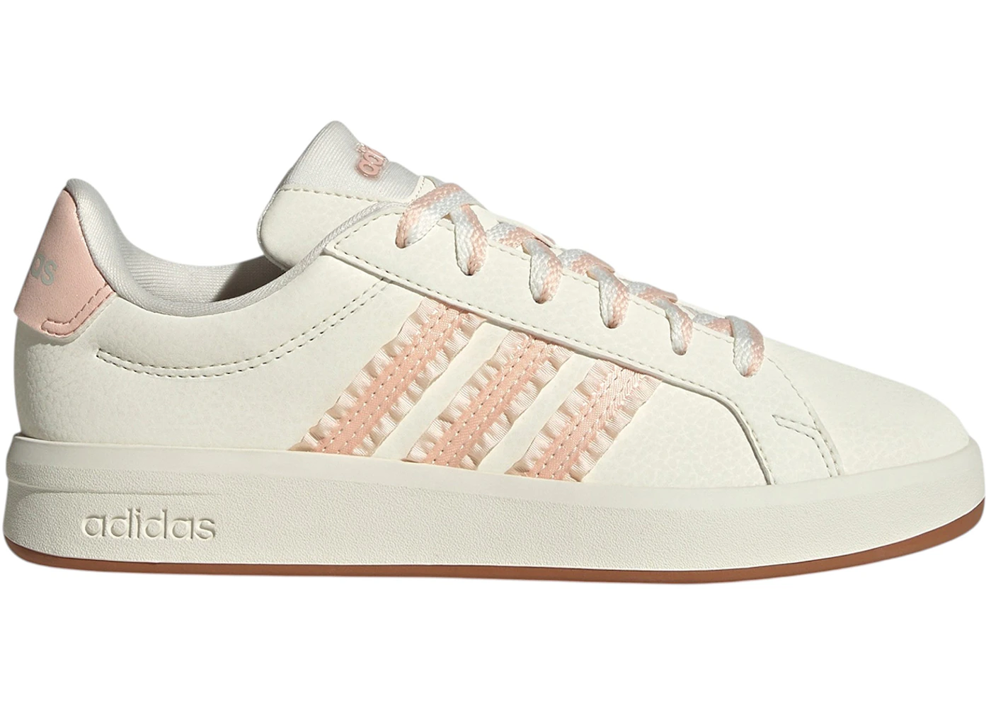 adidas Grand Court 3.0 White Blush Pink Gum (GS)