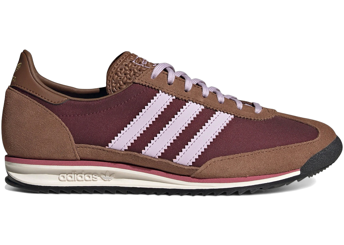 adidas SL 72 OG Maroon Ice Lavender Brown (Women's)