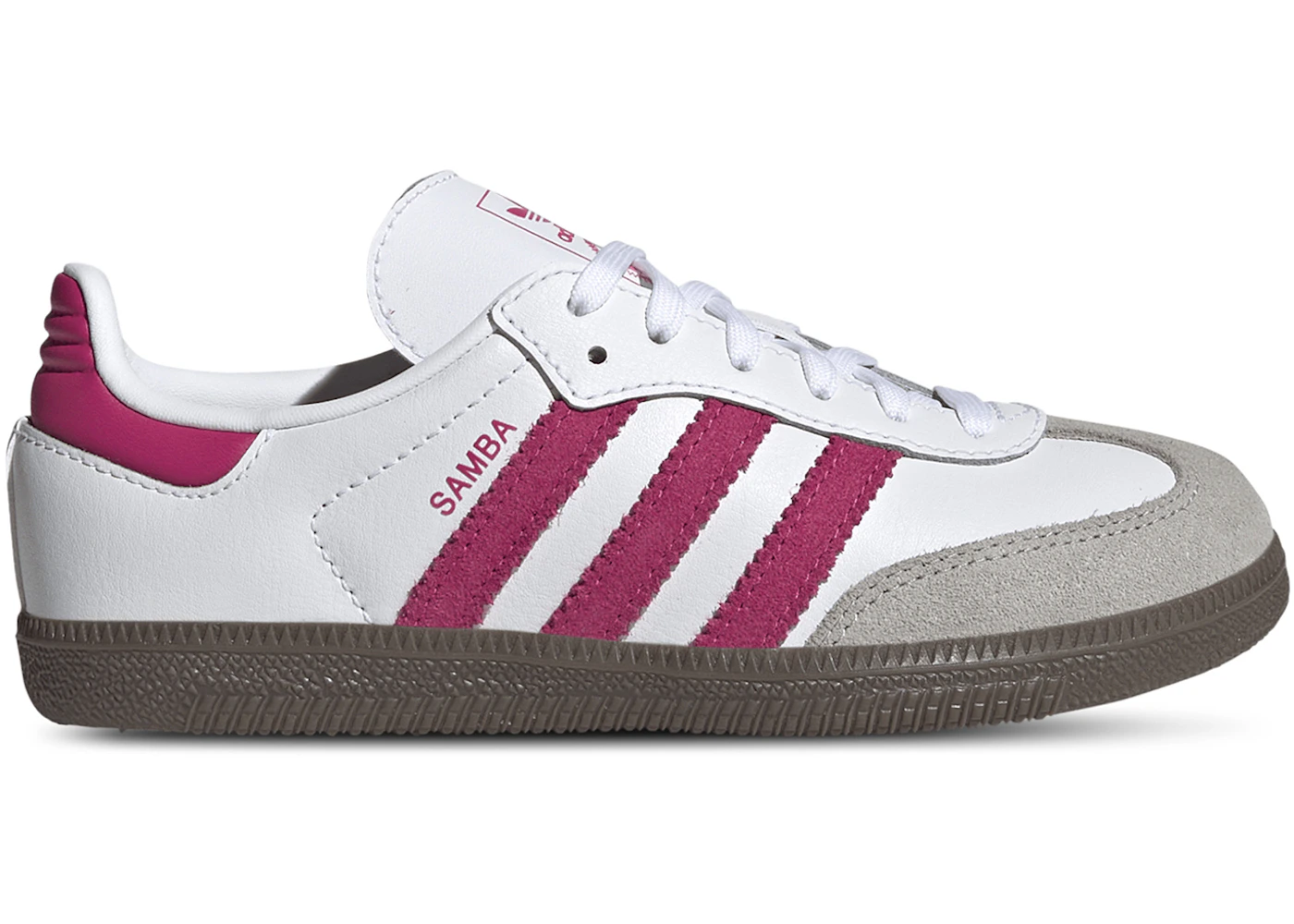 adidas Samba OG White Real Magenta Gum (PS)