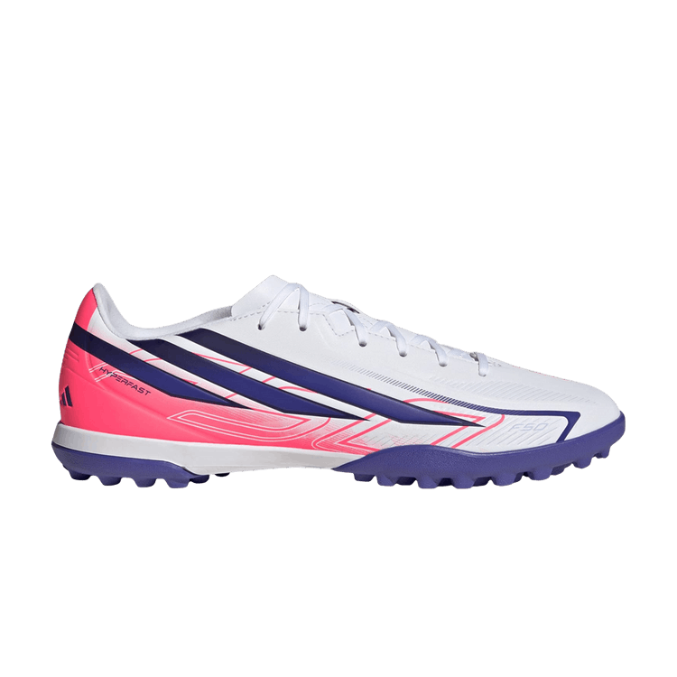 adidas F50 Hyperfast Club TF 'Cloud White Solar Purple'