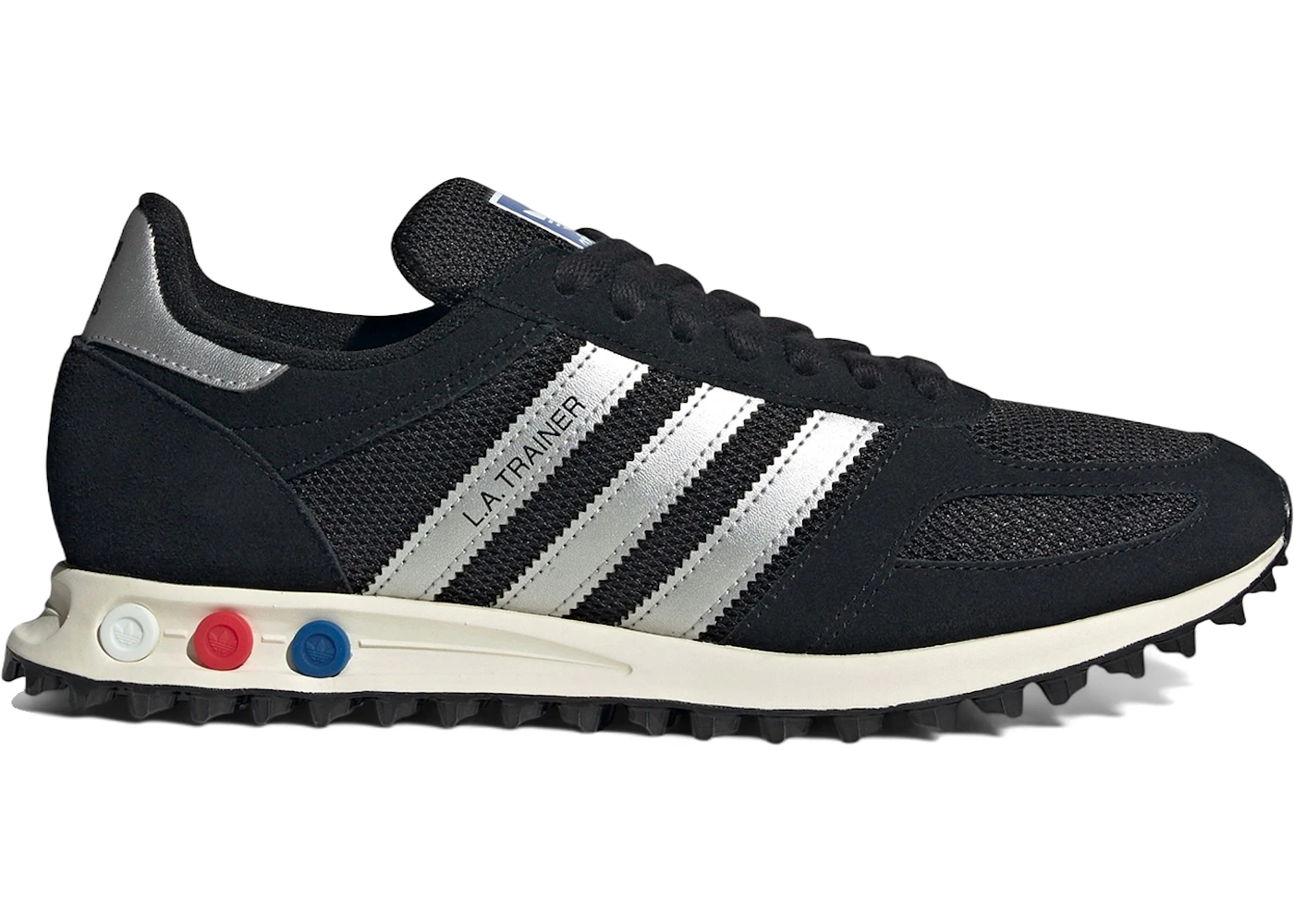 adidas LA Trainer OG Black Silver Metallic