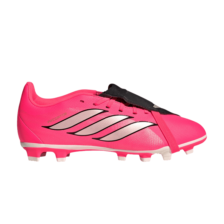 adidas Predator Club Fold-Over Tongue FG MG Little Kid 'Solar Turbo'