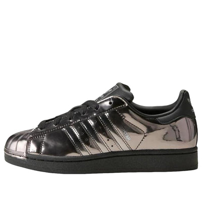 (WMNS) adidas Superstar II 'Black Silver'