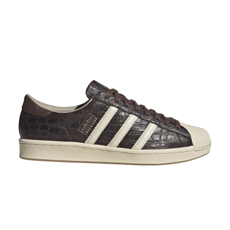 adidas Superstar Vintage 'Matte Croc' Aurora Coffee