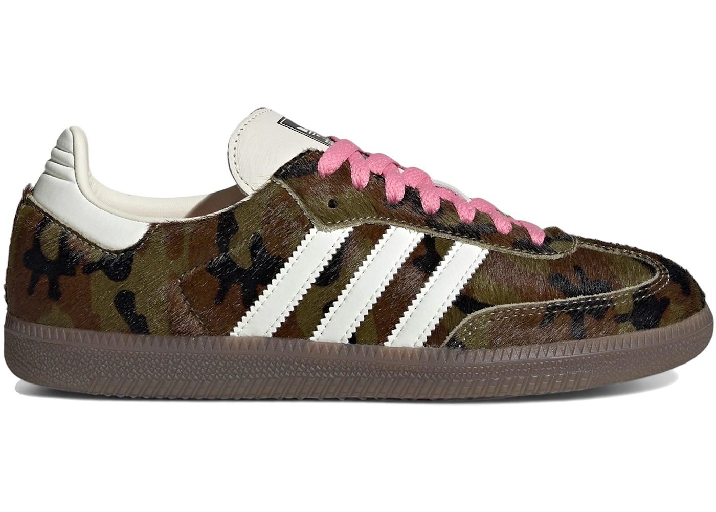 adidas Samba OG Brown Camo Pony Hair (Women's)