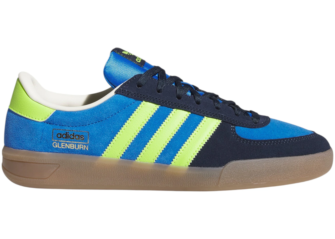 adidas Glenburn Royal Semi Solar Slime Navy
