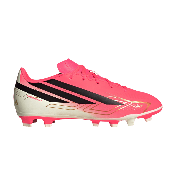 adidas F50 Hyperfast Club FG MG Little Kid 'Solar Turbo'