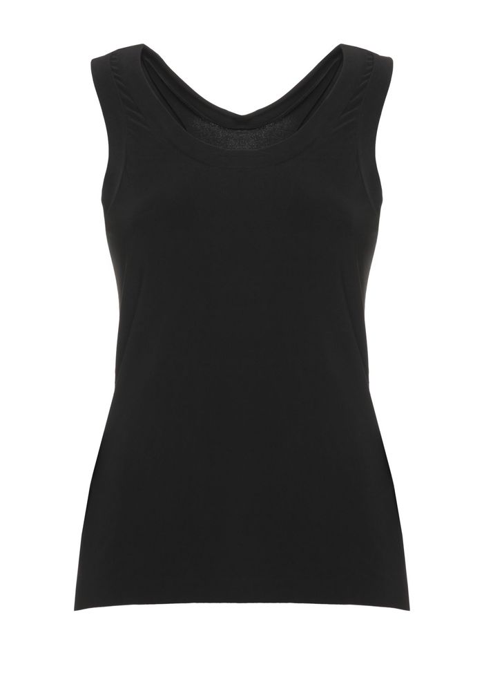 Norma Kamali Racerback Tank Top