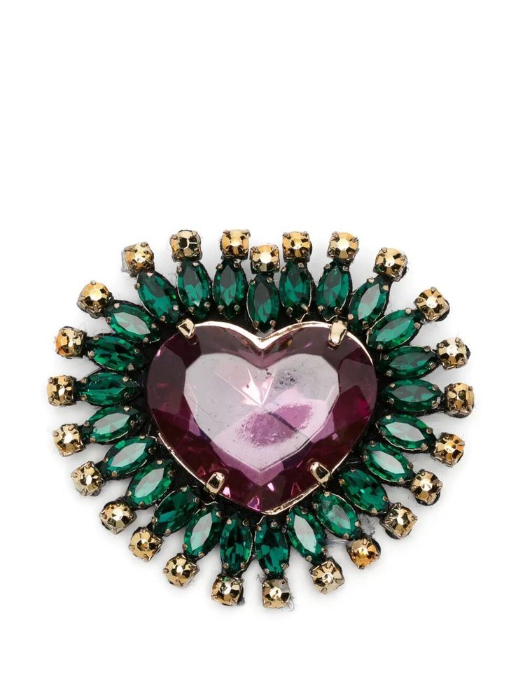 Essentiel Antwerp Koeur 2 Heart Brooch