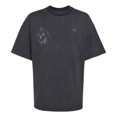 (GS) adidas x Disney Villains Oversized Washed Graphics T-Shirt Asia Sizing 'Black'