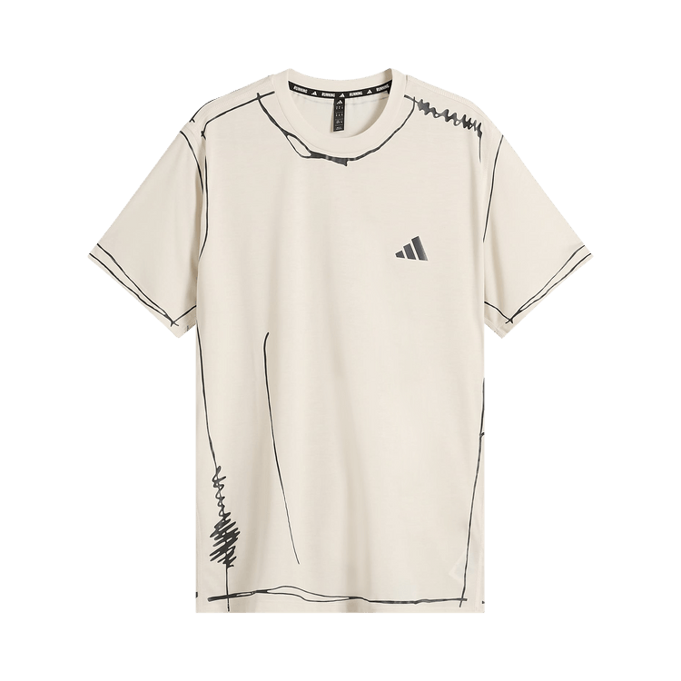 Adidas x Song For The Mute T-Shirt 'Halo Ivory'