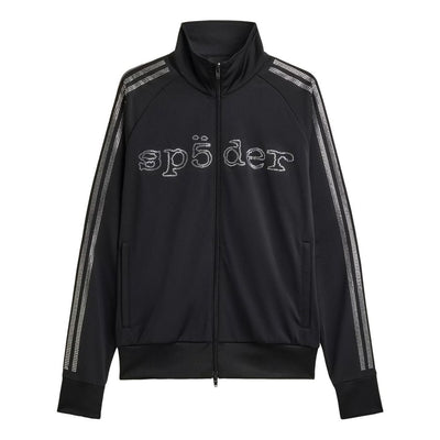 adidas x Sp5der Rhinestone Track Jacket Asia Sizing 'Black'