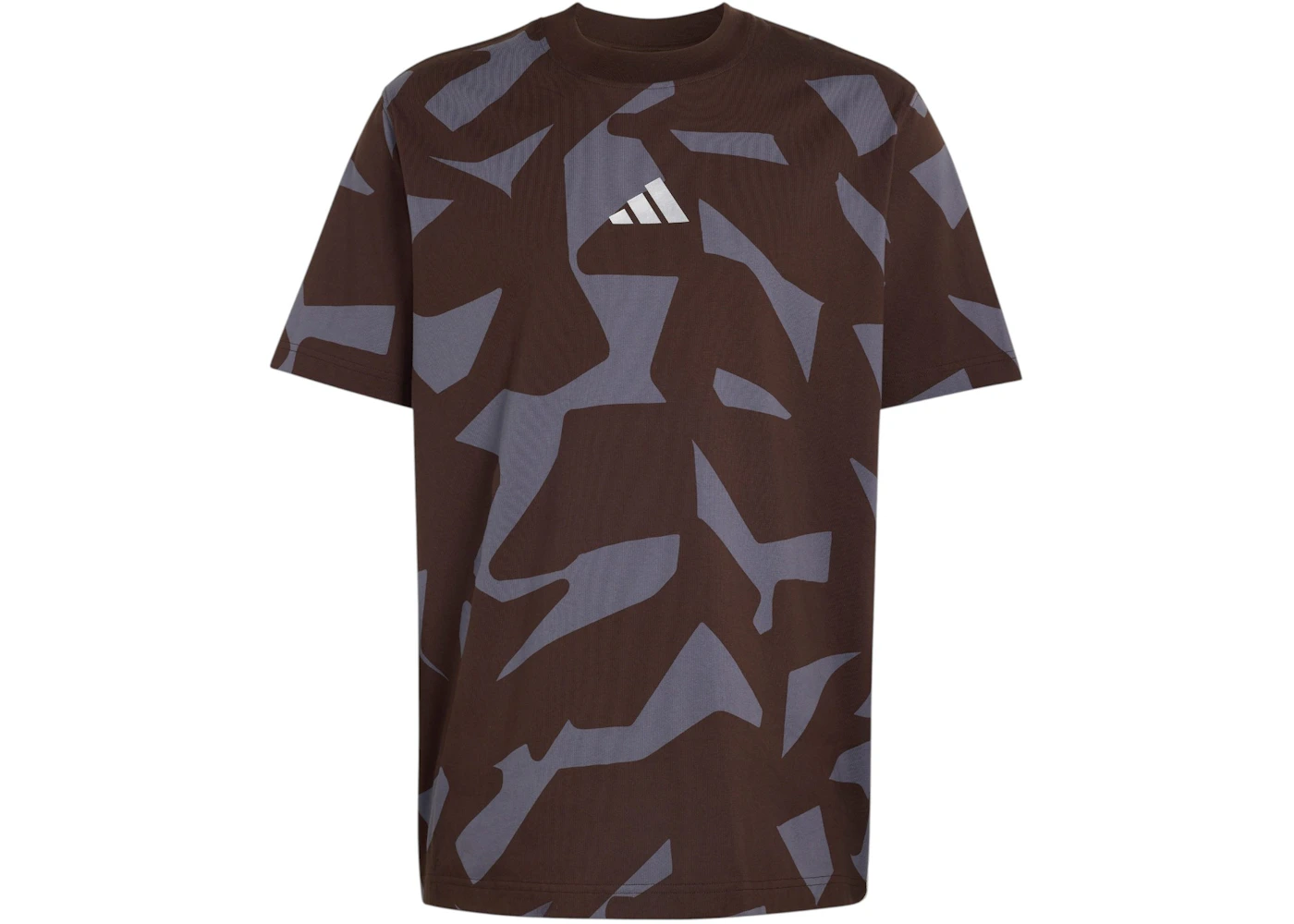 adidas Amg Camo Short Sleeve T-Shirt Aurora Coffee/Aurora Onix
