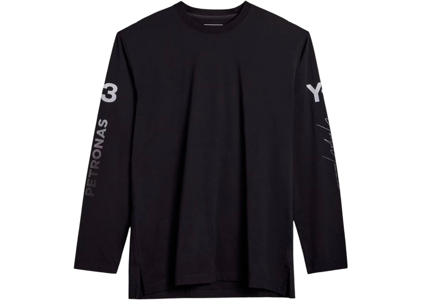 adidas x Y-3 Mercedes Amg Petronas Formula 1 Team Chaos Logo Longsleeve Black