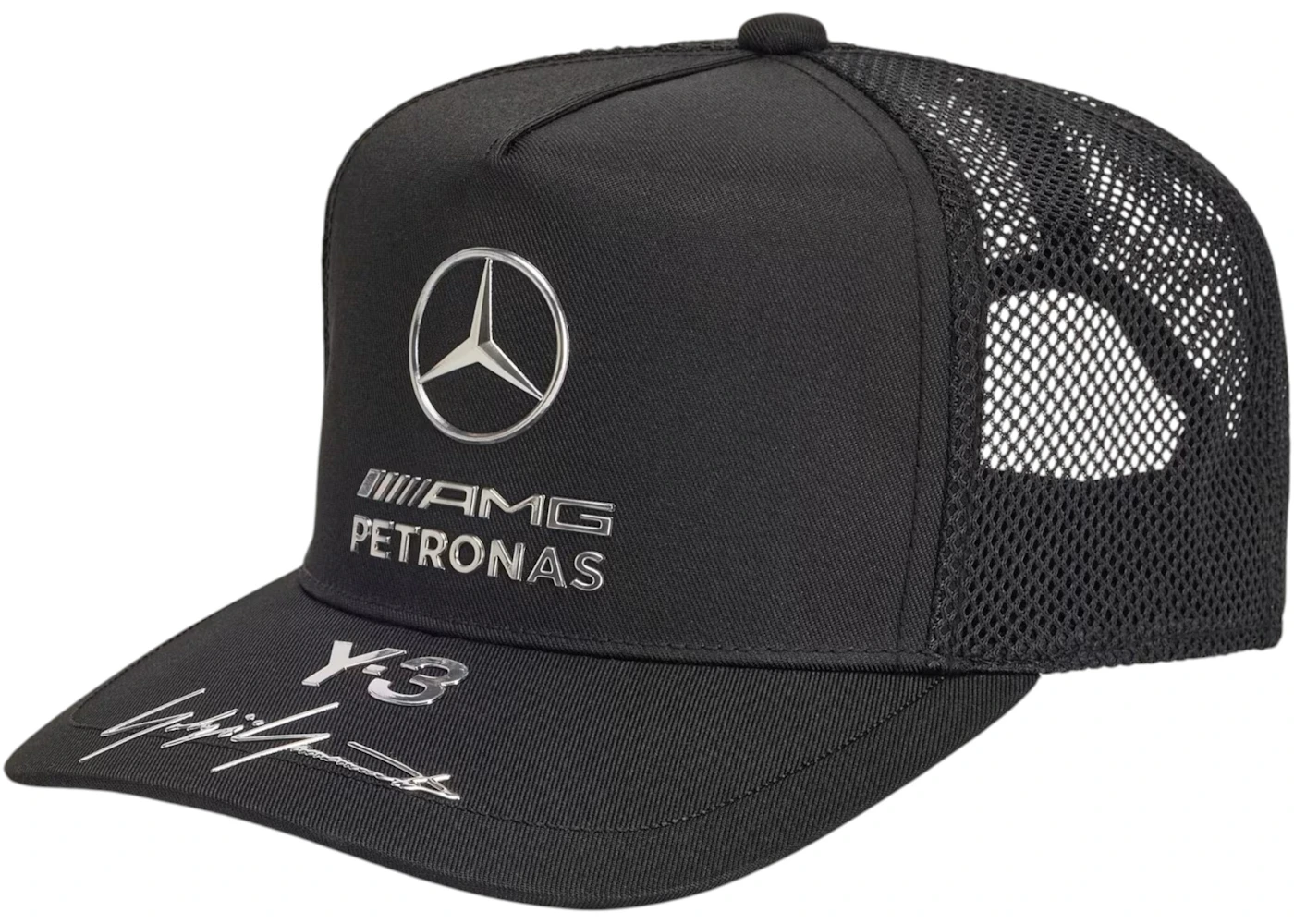 adidas x Y-3 Mercedes Amg Petronas Formula 1 Trucker Cap Black