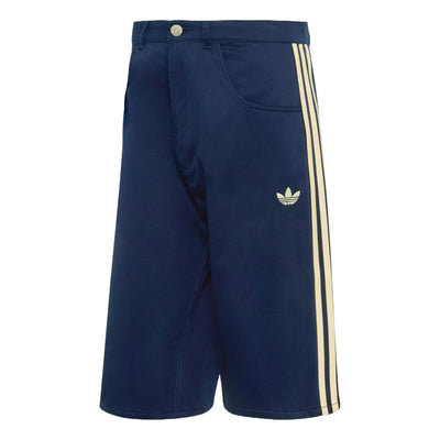 adidas Firebird Twill Jorts Asia Sizing 'Night Indigo'