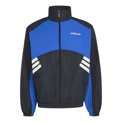 adidas Munich 93 Track Jacket Asia Sizing 'Black Royal Blue'