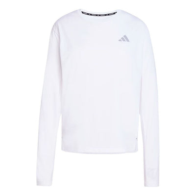 (WMNS) adidas ADI365 Running Climacool Iconic Long Sleeve Top 'White'