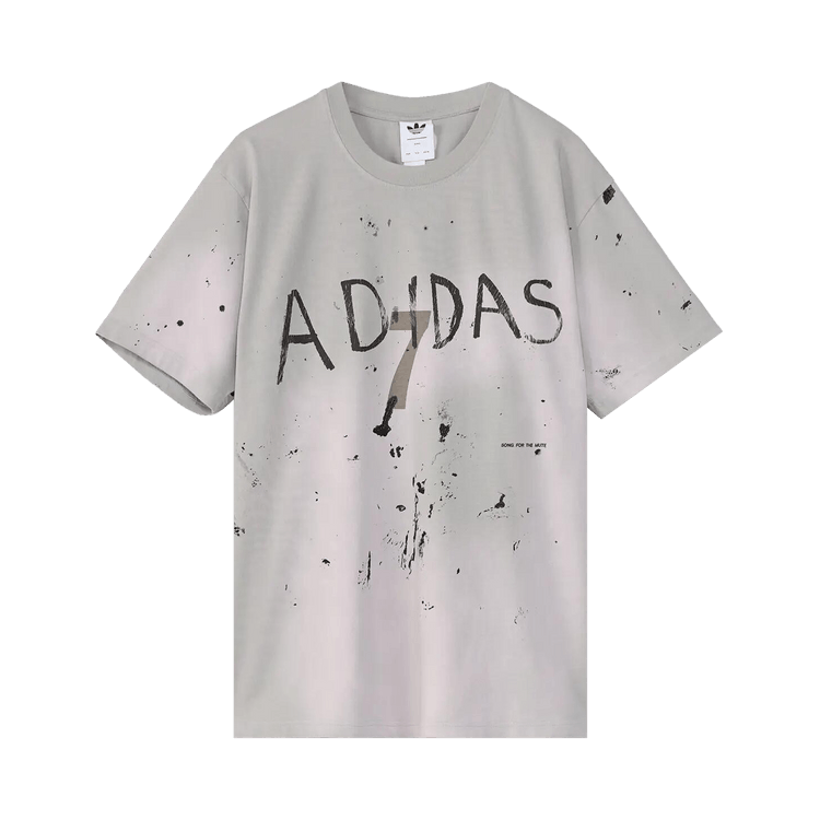 Adidas x Song For The Mute 007 Splash Dots Print T-Shirt 'Grey Two'