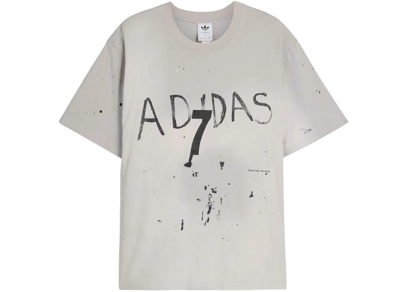 adidas x Song For The Mute Splash Dots Print T-Shirt Grey