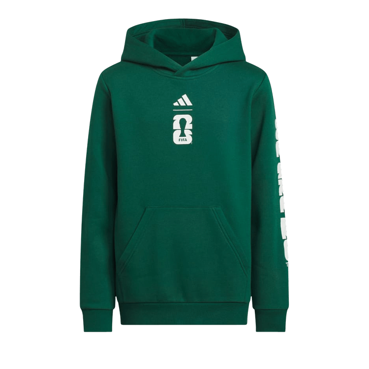 Adidas World Cup 26 Mexico Graphic Hoodie 'Collegiate Green'