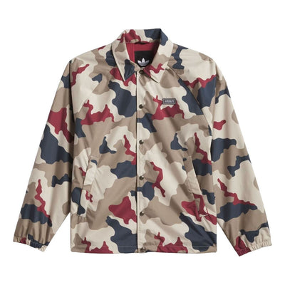 adidas Skateboarding Camo Coach Jacket Asia Sizing 'Beige'