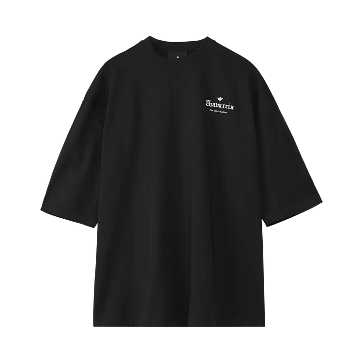 Adidas x Willy Chavarria Logo Short-Sleeve Tee 'Black'