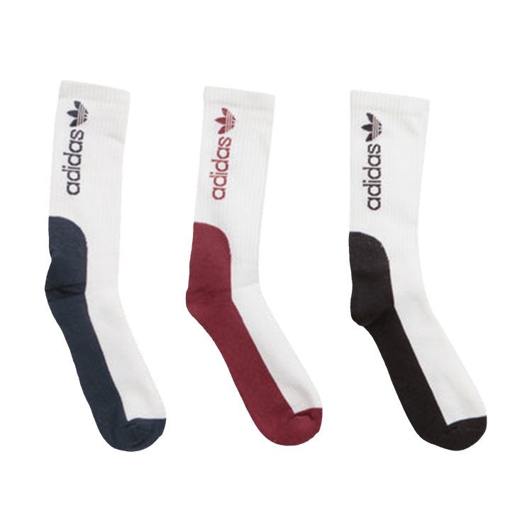 Adidas Skateboarding Premium Socks (3-Pack) 'White/Black/Aurora Ink'