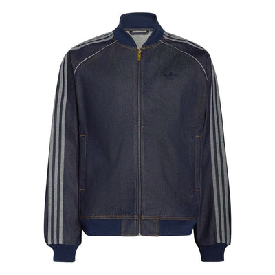 adidas SST Adicolor Denim Track Top Asia Sizing 'Indigo Denim'