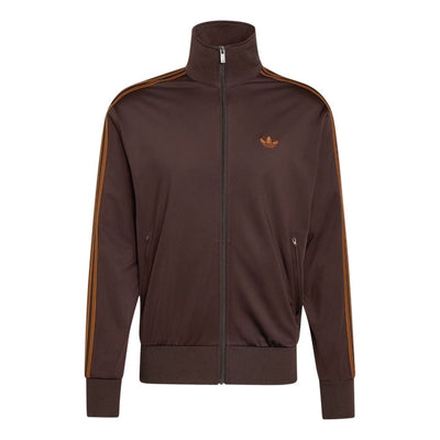 adidas Firebird Track Jacket Asia Sizing 'Aurora Coffee Dusky Bronze'
