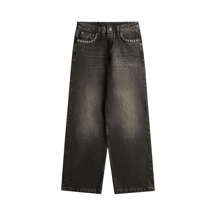 Ksubi Maxx Onyx Stud Jean 'Black'