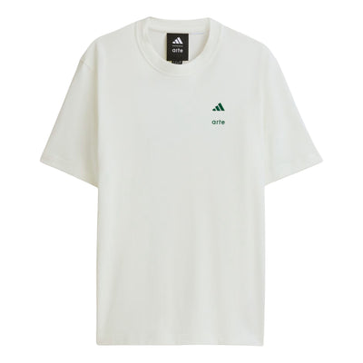 adidas x Arte Antwerp Graphic T-Shirt Asia Sizing 'Off White Amazon Green'