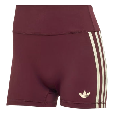 (WMNS) adidas Originals Sport Superstar Short Leggings Asia Sizing 'Maroon'