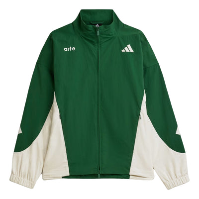 adidas x ARTE Antwerp Z.N.E Full-Zip Track Jacket Asia Sizing 'Amazon Green Off White'
