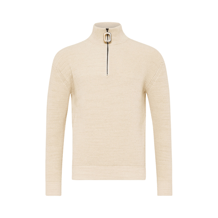 JW Anderson Half Zip Jumper 'Ivory'