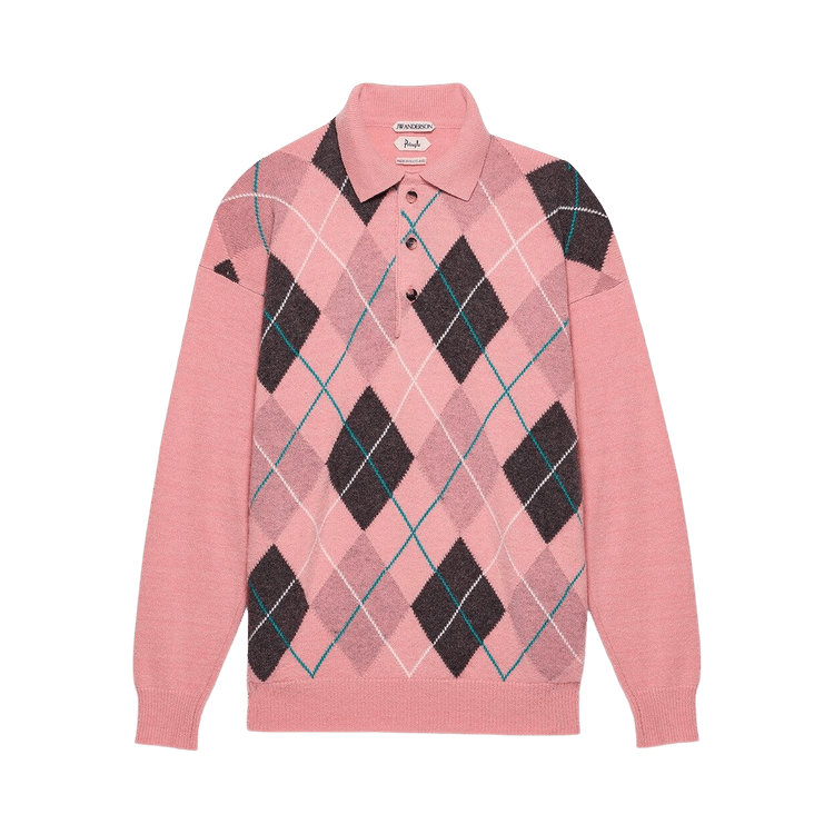 JW Anderson x Pringle Polo 'Bubblegum'
