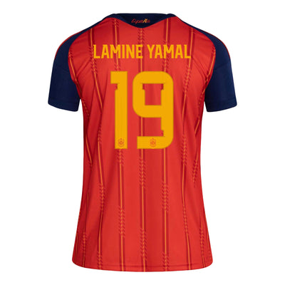 (WMNS) adidas Lamine Yamal Spain 26 Home Jersey Asia Sizing 'Vivid Red'