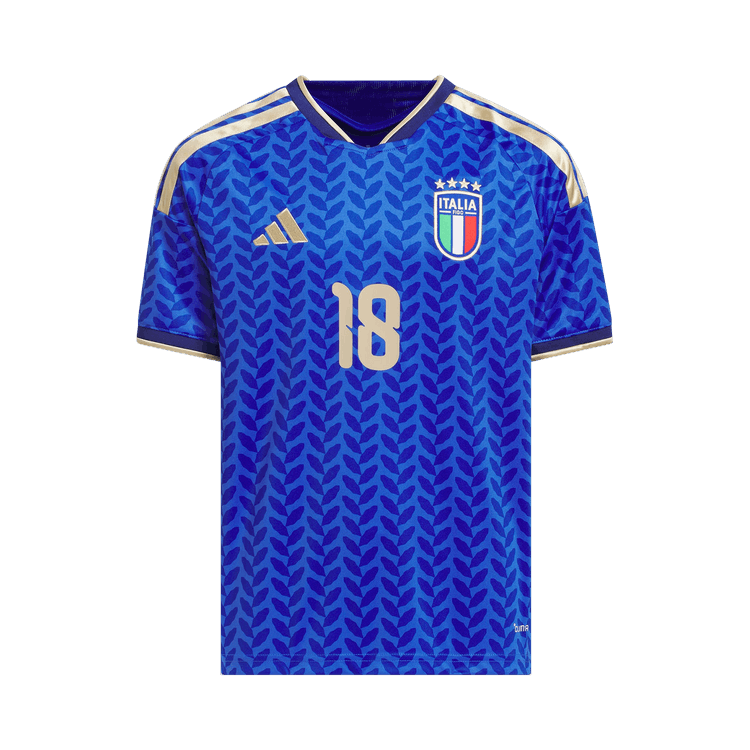 Adidas Italy 26 Home Barella Jersey 'Bold Blue'