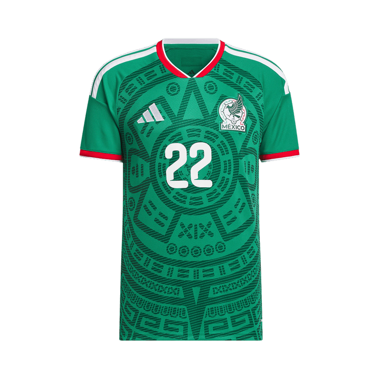 Adidas Mexico 26 Home Lozano Jersey 'Bold Green'