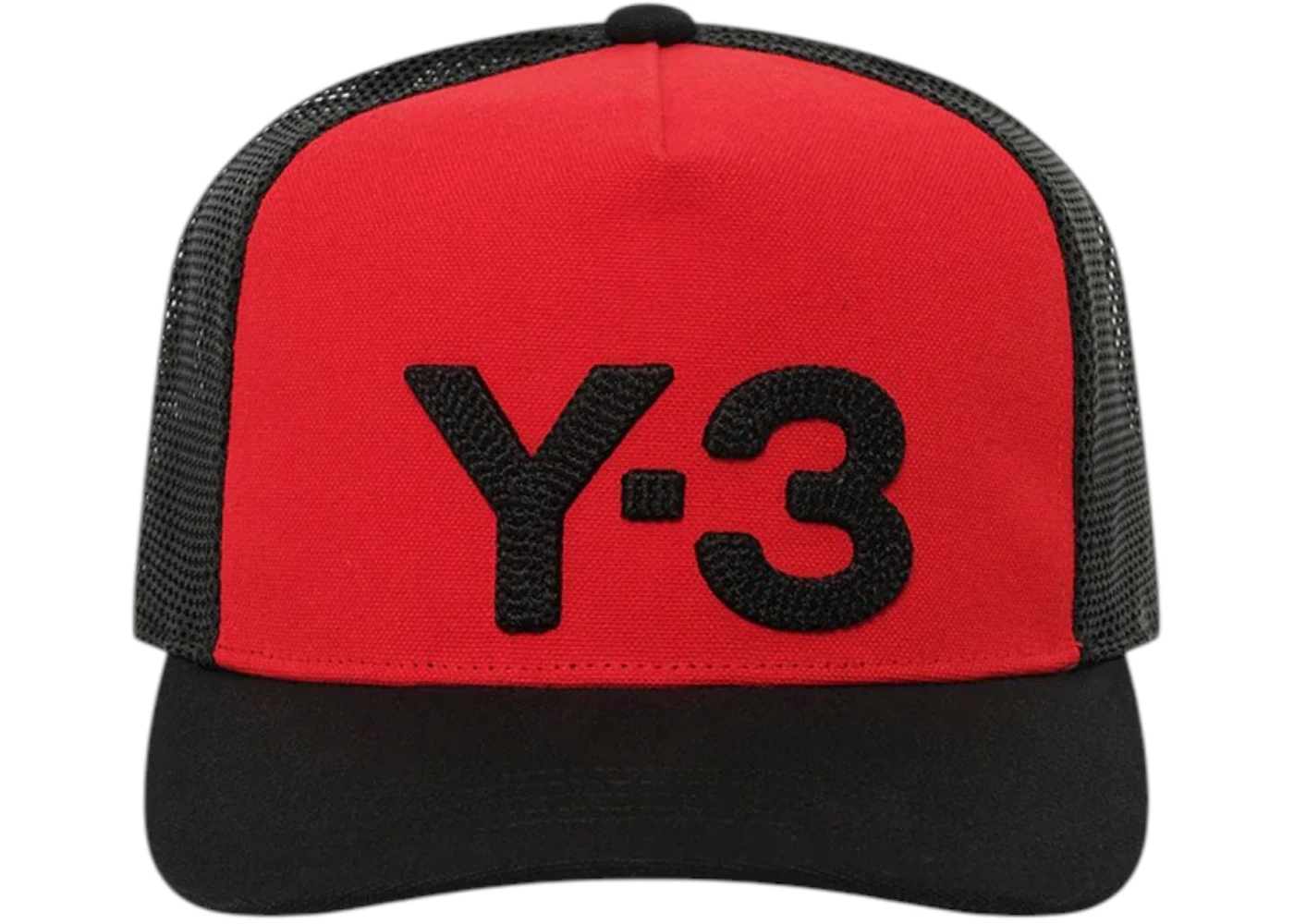 Y-3 Trucker Cap Scarlet/Black