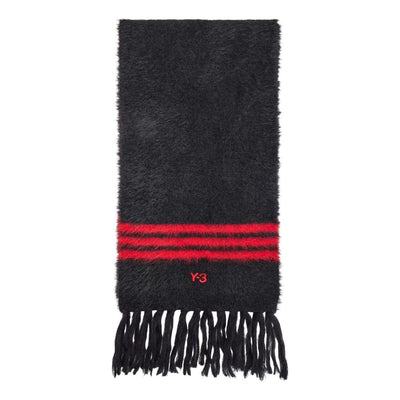 adidas x Y-3 Stripes Scarf 'Black Scarlet'