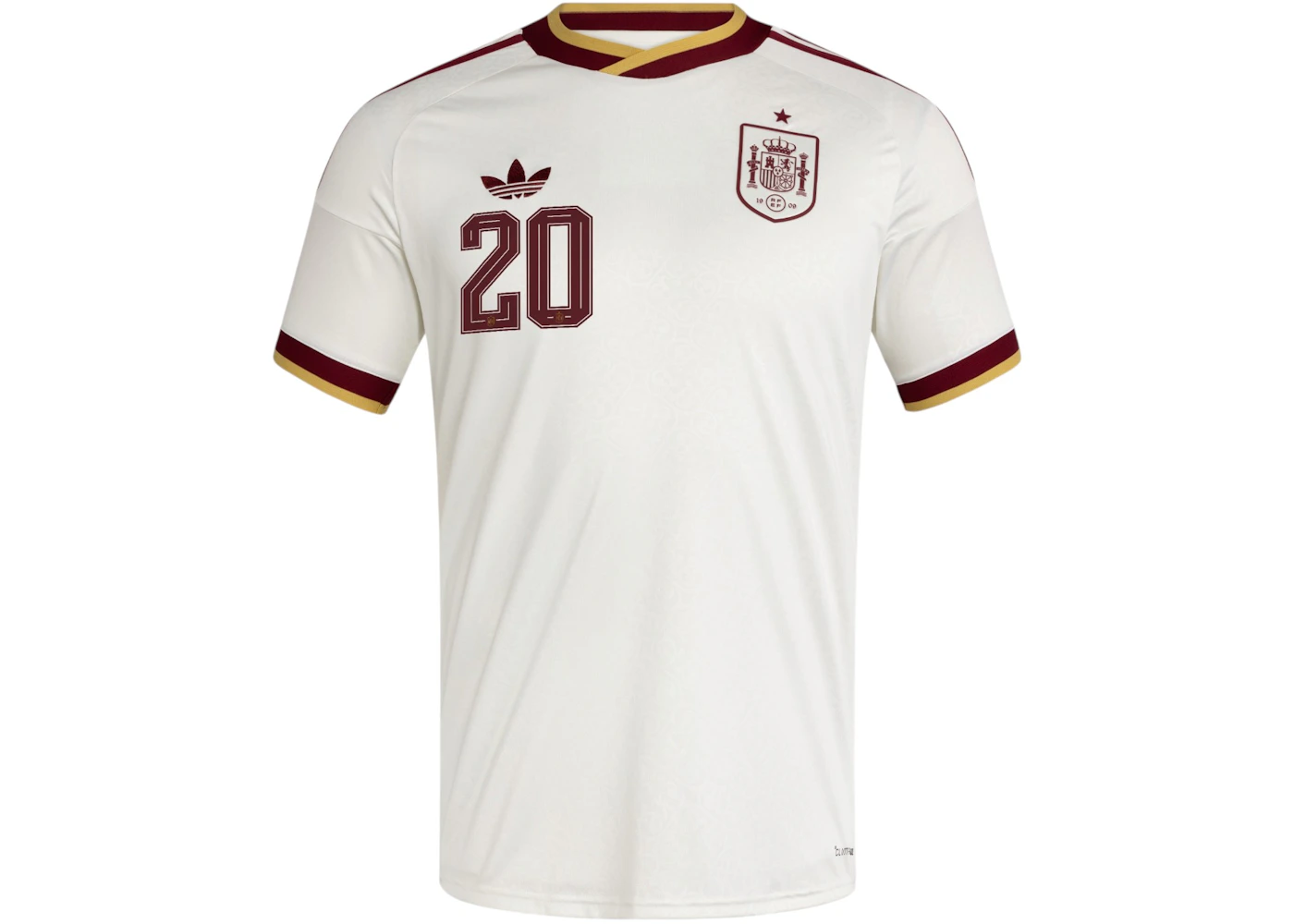 adidas Spain 26 Away Pedri Jersey Off White