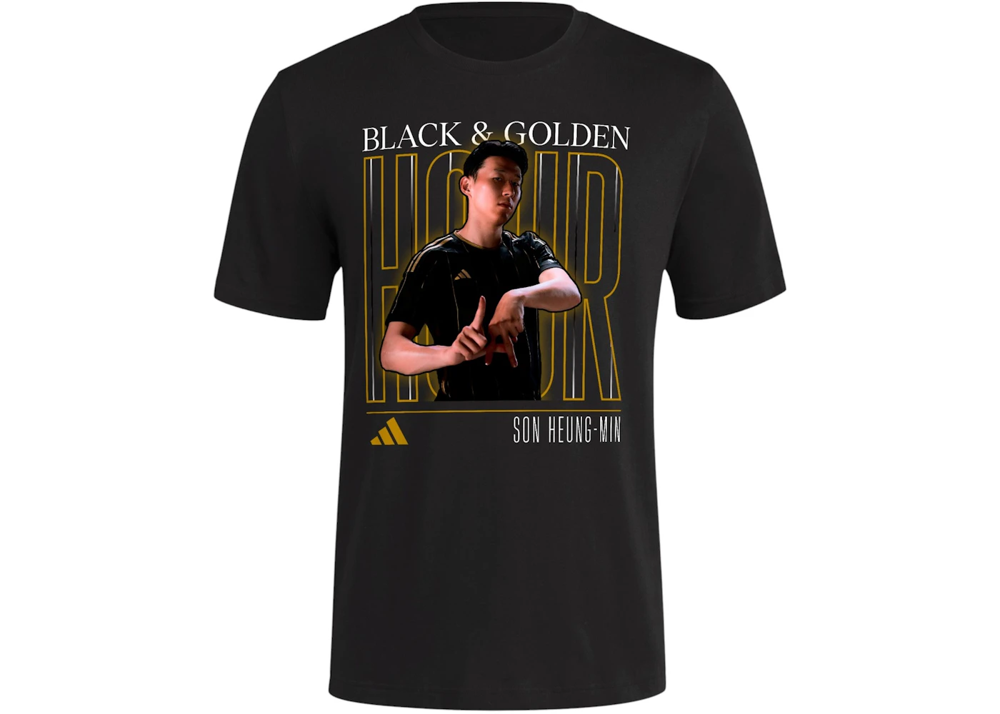 adidas Son Golden Hour Tee Black