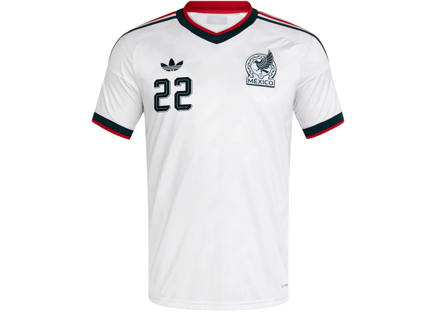 adidas Mexico 26 Away Lozano Jersey White