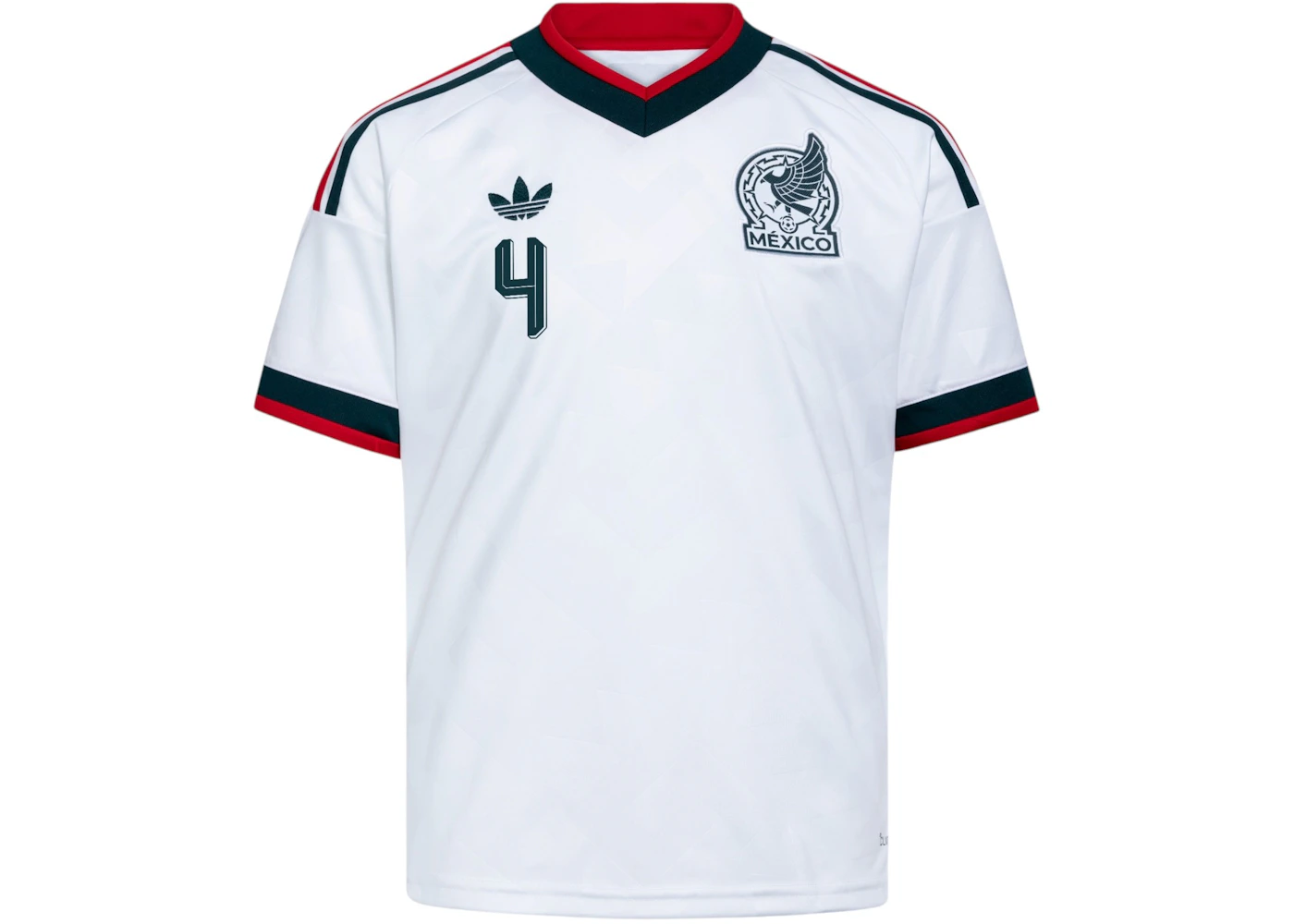 adidas Kids Mexico 26 Away Alvarez Jersey White