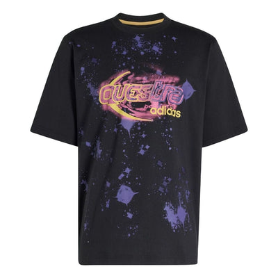 adidas Adilenium Season 5 Questra Graphic T-Shirt 'Black'