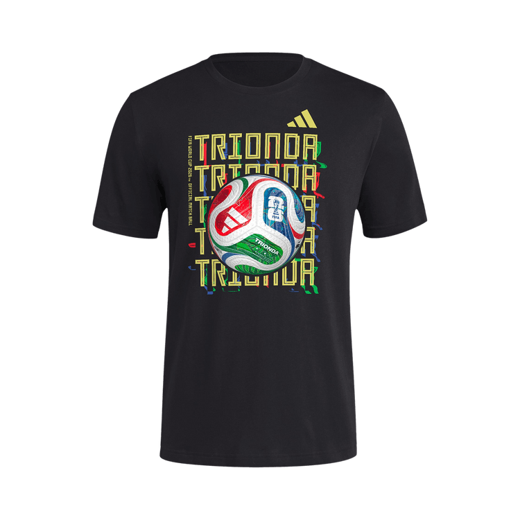 Adidas Trionda FIFA World Cup 26 Graphic Tee 'Black'