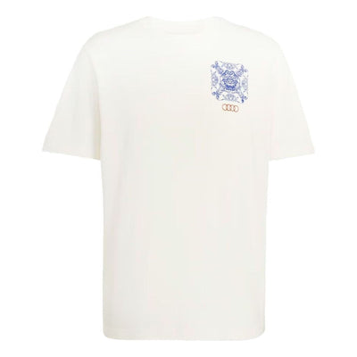adidas Audi Revolut F1 Team Singapore T-Shirt Asia Sizing 'Off White'