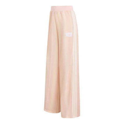 (WMNS) adidas Summer Glow Knitted Firebird Track Pants Asia Sizing 'Sandy Pink'